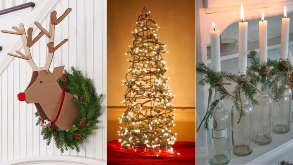32 astuces pour réaliser vous-même vos décorations de Noël