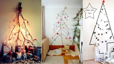 Illustration : "18 sapins de Noël très sympathiques pour décorer votre appartement"