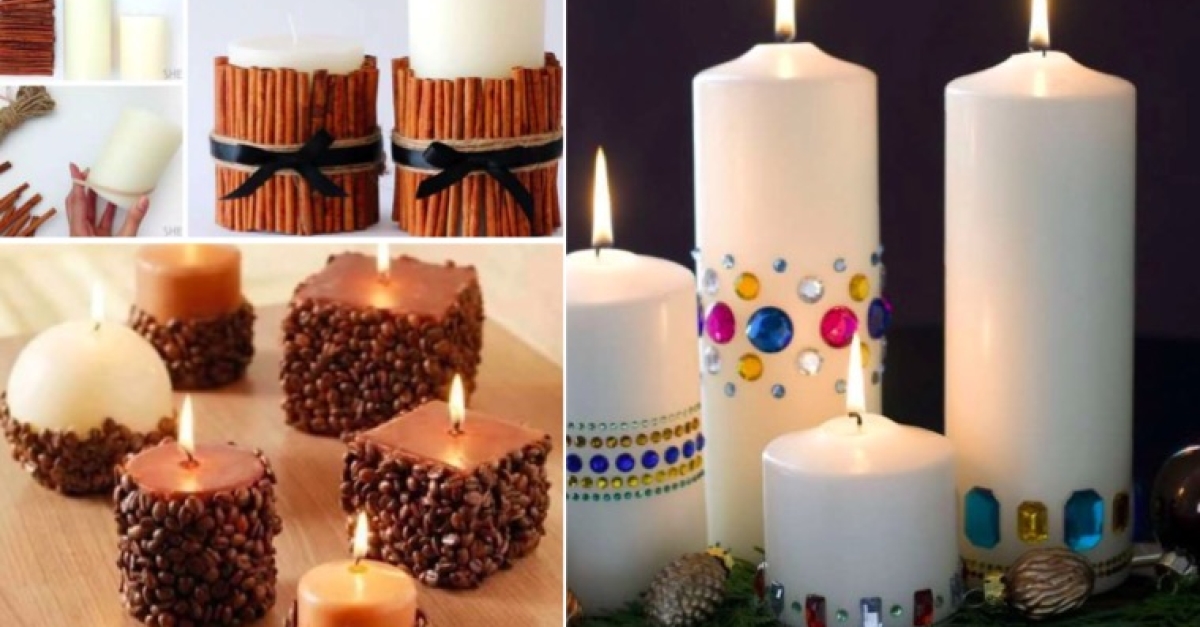 15 astuces pour sublimer vos bougies et embellir votre maison