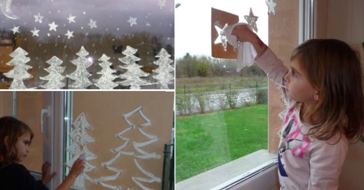 Embellissez vos fenêtres pour Noël avec du Blanc de Meudon