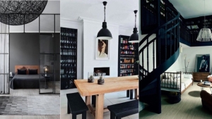 Image illustrant l'article 40 idées d'intérieurs qui vous apprendront à apprécier la valeur du noir en déco