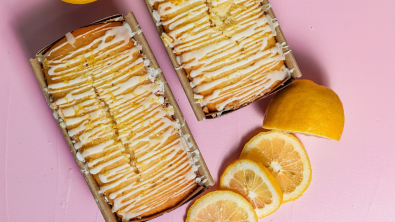 Illustration : "La recette pour un cake au citron léger et acidulé "