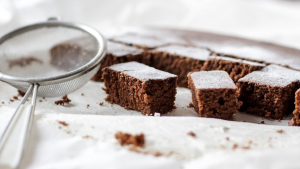 Illustration : "La recette pour un gâteau au chocolat gourmand et sans gluten"