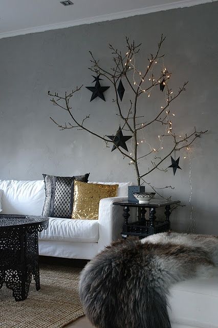 alternative-pas-chere-sapin-noel-branches-guirlande