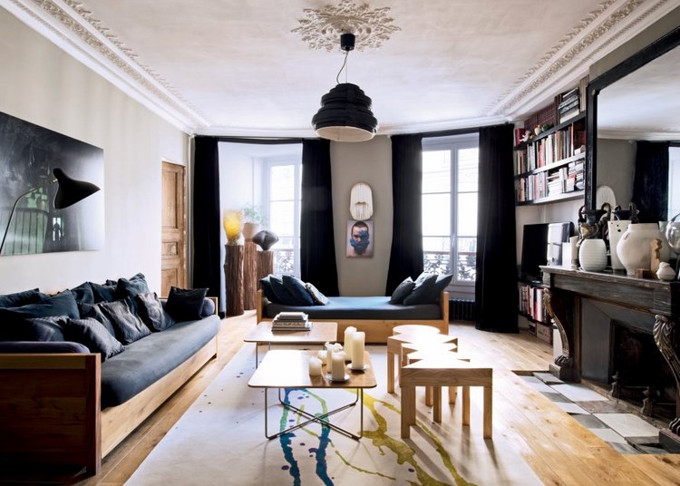 Illustration de l'article : 40 id&eacute;es d'int&eacute;rieurs qui vous apprendront &agrave; appr&eacute;cier la valeur du noir en d&eacute;co