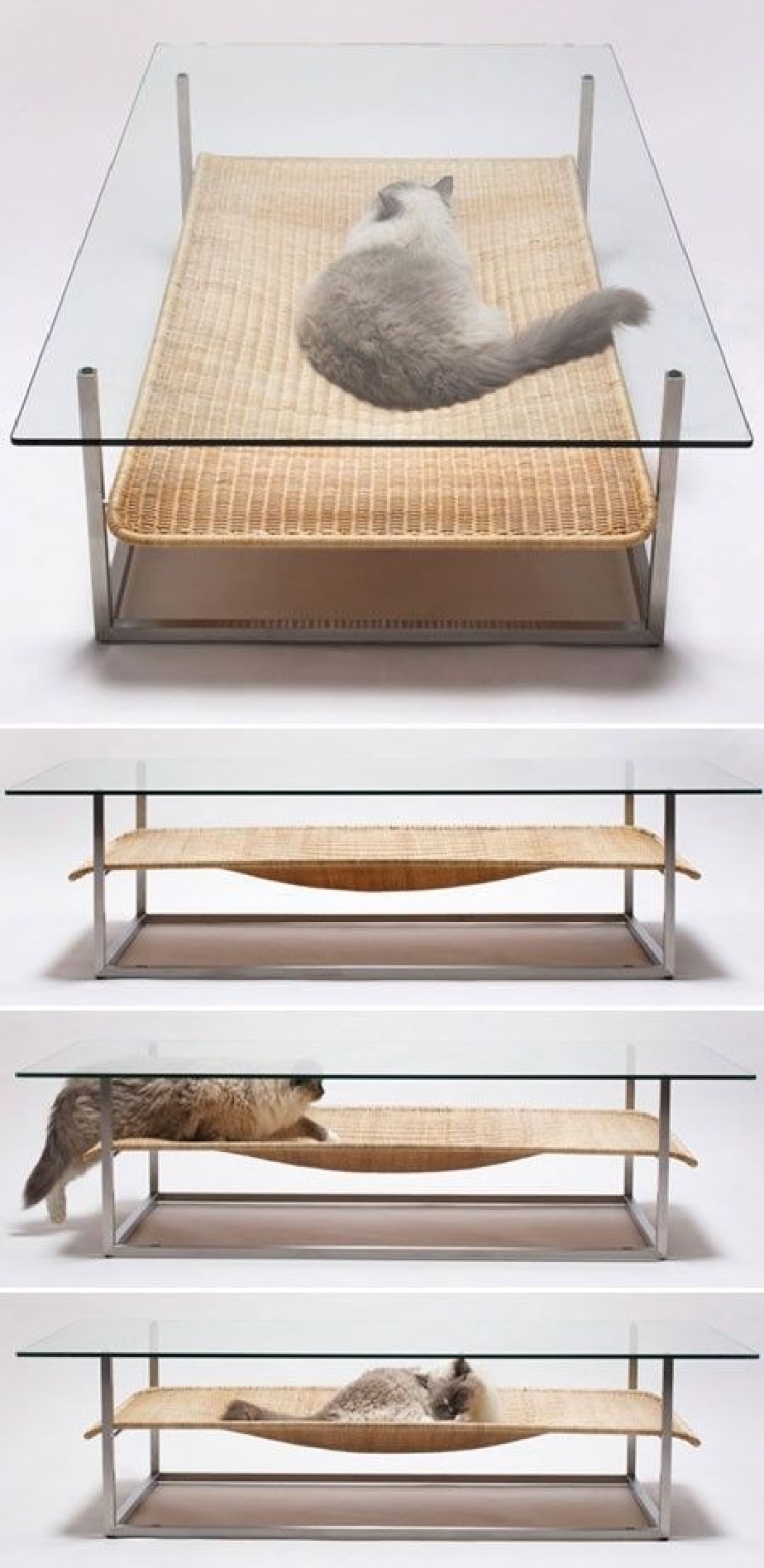 Illustration de l'article : 41 photos pour vous donner l’envie d’installer une table basse insolite