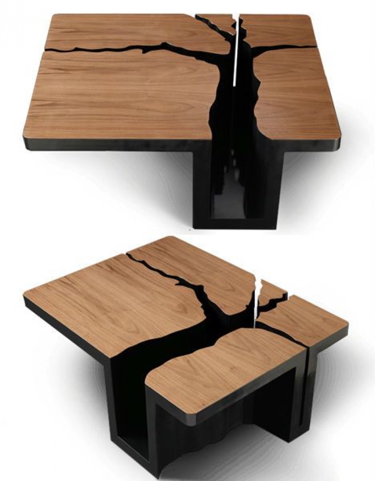 Illustration de l'article : 38 tables très originales pour transformer votre salon en une galerie d’art