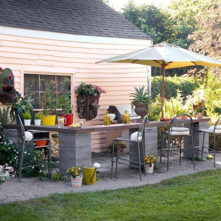 Illustration de l'article : 17 idées pour recycler des parpaings à la maison