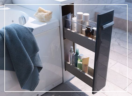 15 rangements attractifs pour gagner de l'espace dans votre salle de bain
