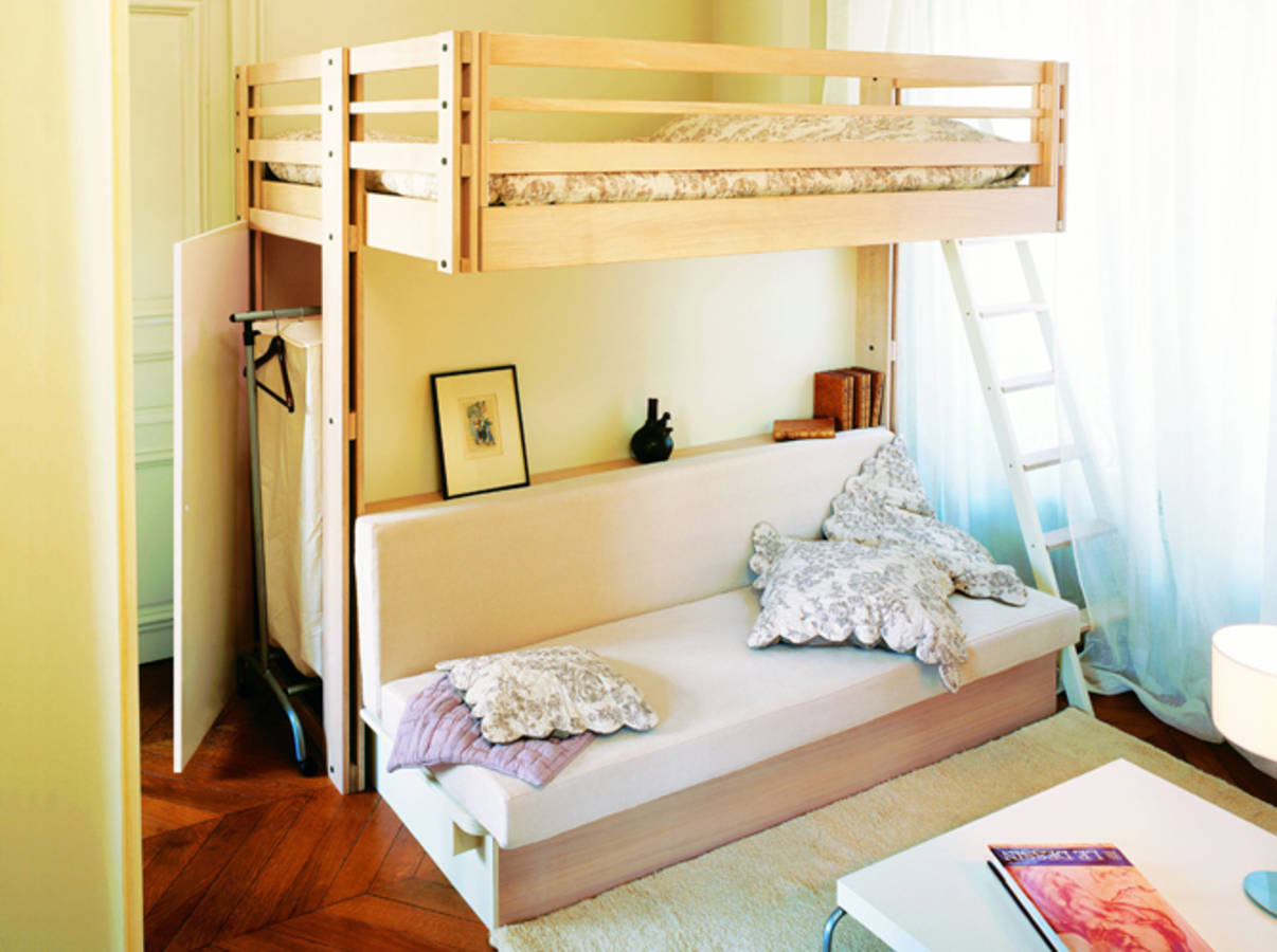 un-dressing-dans-un-lit-mezzanine